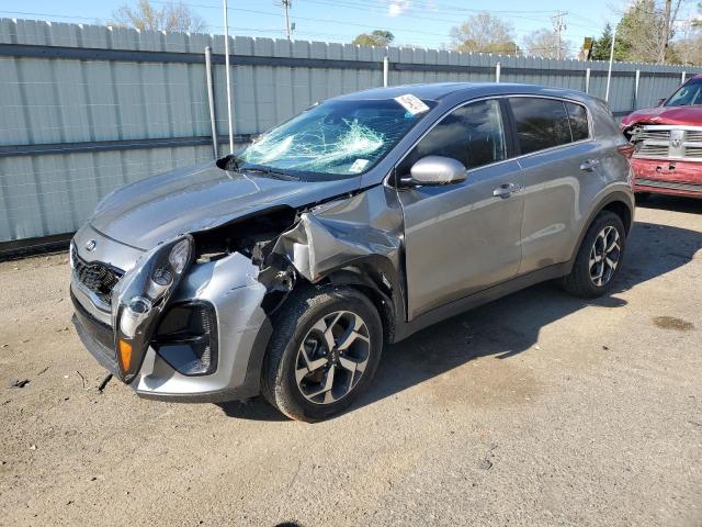 KNDPM3ACXM7933639 - 2021 KIA SPORTAGE LX SILVER photo 1