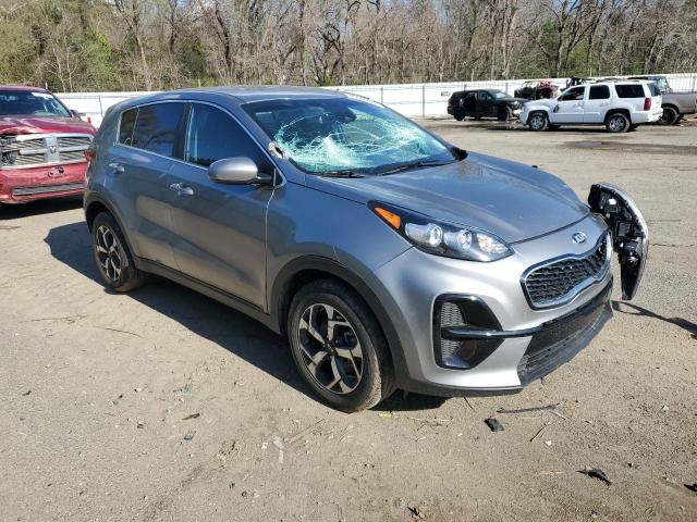 KNDPM3ACXM7933639 - 2021 KIA SPORTAGE LX SILVER photo 4