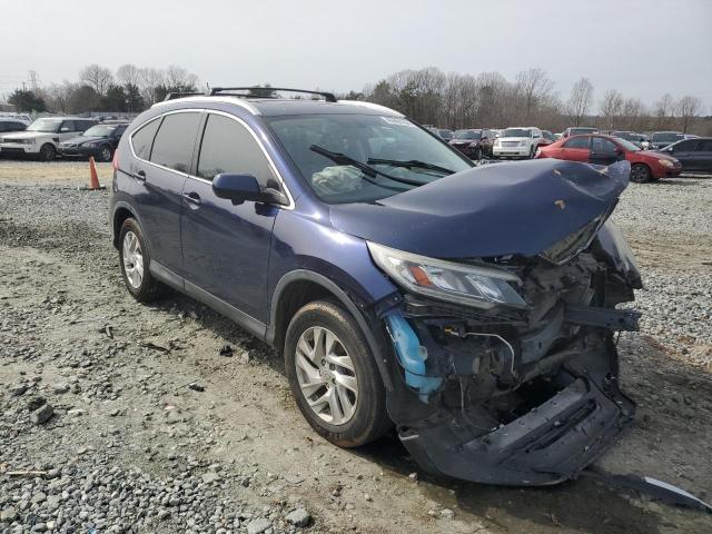 2HKRM4H77FH663744 - 2015 HONDA CR-V EXL BLUE photo 4