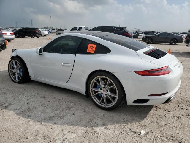 WP0AA2A9XKS103525 - 2019 PORSCHE 911 CARRERA WHITE photo 2