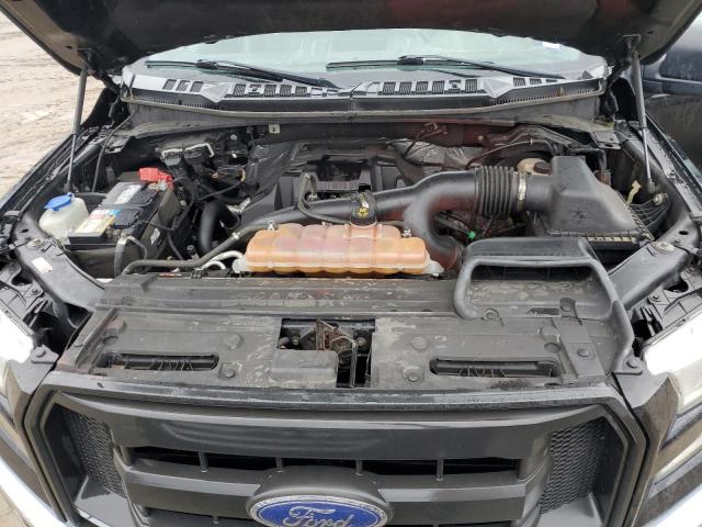 1FTEW1EP2GFB90262 - 2016 FORD F150 SUPERCREW BLACK photo 11
