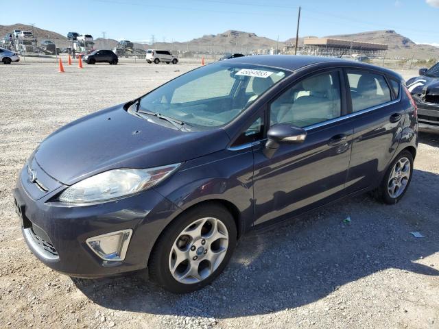 3FADP4FJXDM132535 - 2013 FORD FIESTA TITANIUM BLUE photo 1