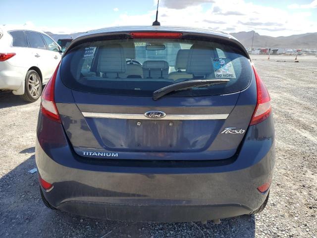 3FADP4FJXDM132535 - 2013 FORD FIESTA TITANIUM BLUE photo 6