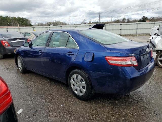 4T1BF3EK2BU757640 - 2011 TOYOTA CAMRY BASE BLUE photo 2