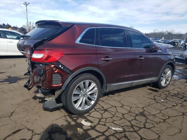 2LMTJ8LP4GBL58891 - 2016 LINCOLN MKX RESERVE BURGUNDY photo 3