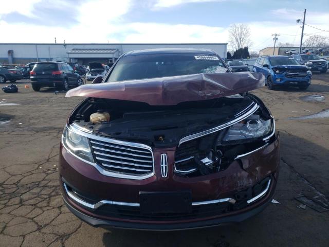 2LMTJ8LP4GBL58891 - 2016 LINCOLN MKX RESERVE BURGUNDY photo 5