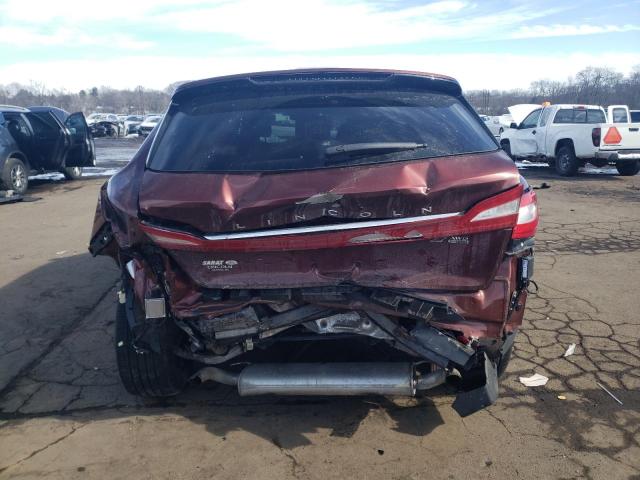 2LMTJ8LP4GBL58891 - 2016 LINCOLN MKX RESERVE BURGUNDY photo 6