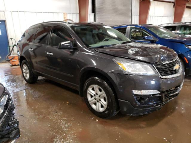 1GNKRFKD6HJ111621 - 2017 CHEVROLET TRAVERSE LS CHARCOAL photo 4