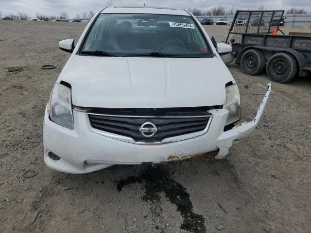 3N1AB6AP2CL624423 - 2012 NISSAN SENTRA 2.0 WHITE photo 5