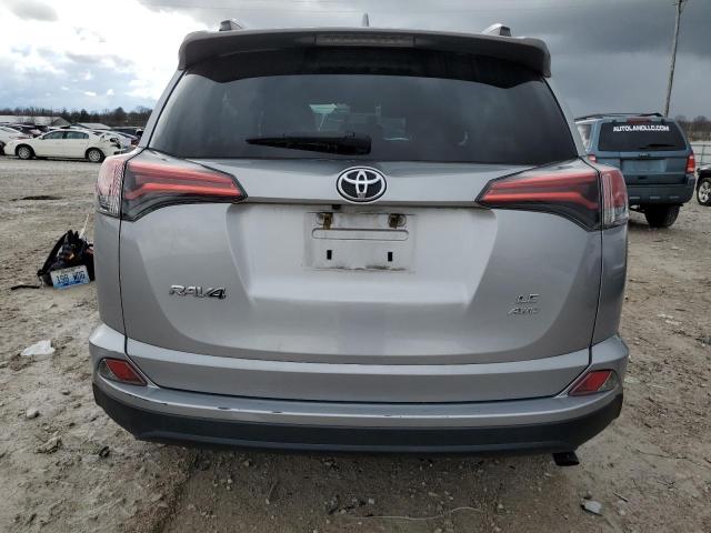 2T3BFREV1GW525736 - 2016 TOYOTA RAV4 LE SILVER photo 6