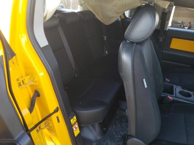 JTEBU11FX70061769 - 2007 TOYOTA FJ CRUISER YELLOW photo 10