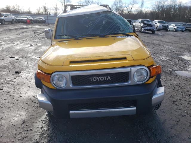 JTEBU11FX70061769 - 2007 TOYOTA FJ CRUISER YELLOW photo 5