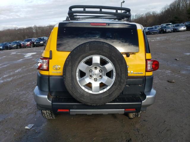 JTEBU11FX70061769 - 2007 TOYOTA FJ CRUISER YELLOW photo 6