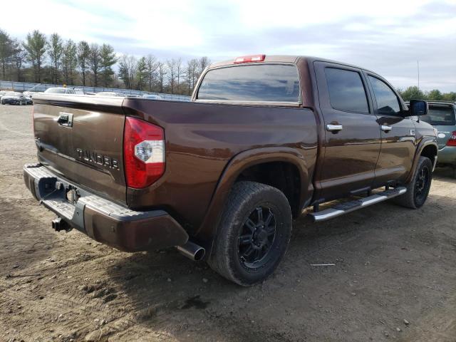 5TFAW5F14EX407608 - 2014 TOYOTA TUNDRA CREWMAX PLATINUM 棕色 照片 3