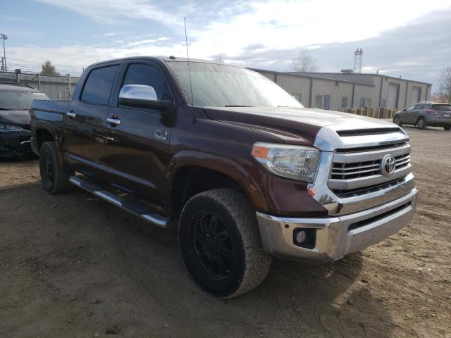 5TFAW5F14EX407608 - 2014 TOYOTA TUNDRA CREWMAX PLATINUM 棕色 照片 4