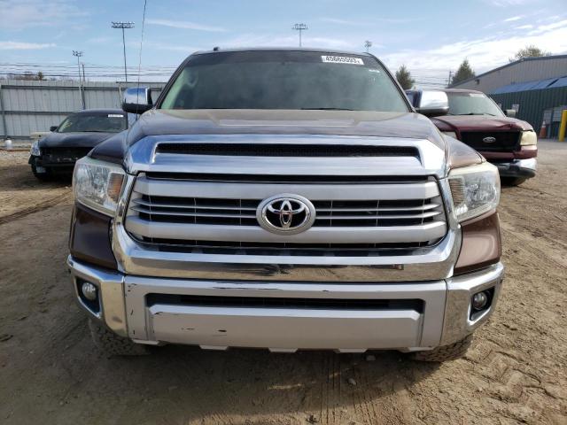 5TFAW5F14EX407608 - 2014 TOYOTA TUNDRA CREWMAX PLATINUM 棕色 照片 5
