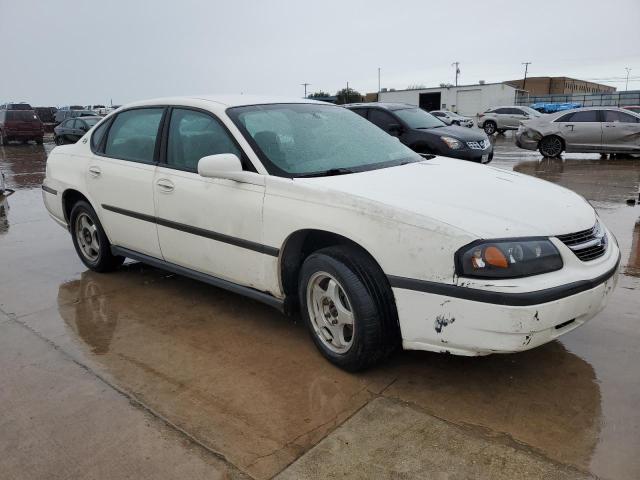 2G1WF52E949291293 - 2004 CHEVROLET IMPALA WHITE photo 4