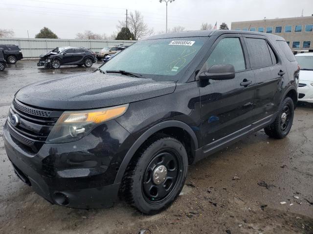 1FM5K8AR7FGC52254 - 2015 FORD EXPLORER POLICE INTERCEPTOR BLACK photo 1