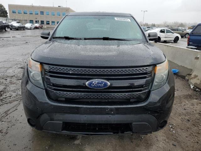 1FM5K8AR7FGC52254 - 2015 FORD EXPLORER POLICE INTERCEPTOR BLACK photo 5