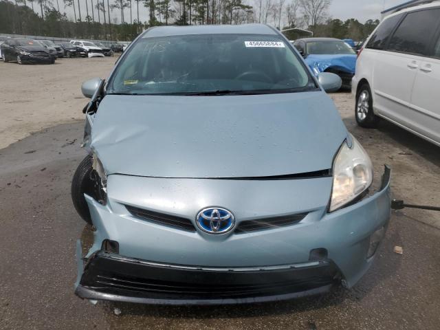 JTDKN3DU9D5547706 - 2013 TOYOTA PRIUS TEAL photo 5