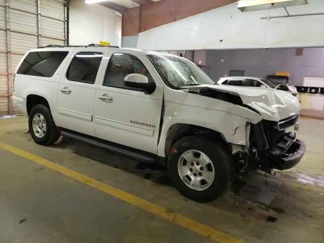 1GNSCJE02ER123632 - 2014 CHEVROLET SUBURBAN C1500 LT WHITE photo 4