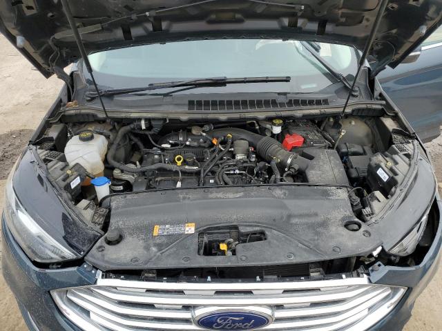 2FMPK4J9XKBC50842 - 2019 FORD EDGE SEL BLUE photo 11