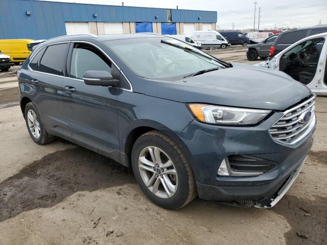 2FMPK4J9XKBC50842 - 2019 FORD EDGE SEL BLUE photo 4