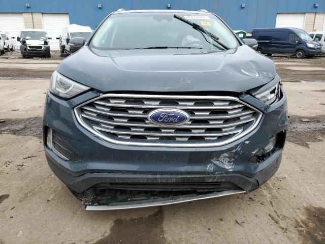 2FMPK4J9XKBC50842 - 2019 FORD EDGE SEL BLUE photo 5