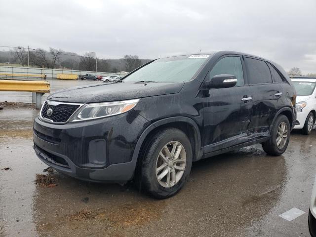 5XYKT4A65EG425502 - 2014 KIA SORENTO LX BLACK photo 1