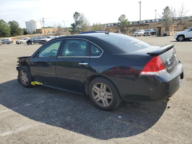 2G1WC5E39D1186612 - 2013 CHEVROLET IMPALA LTZ BLACK photo 2