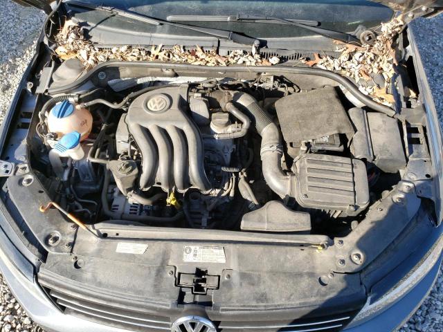 3VW2K7AJ7EM328567 - 2014 VOLKSWAGEN JETTA BASE 灰色 照片 11