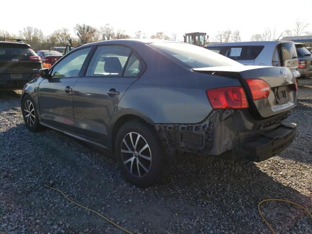 3VW2K7AJ7EM328567 - 2014 VOLKSWAGEN JETTA BASE 灰色 照片 2
