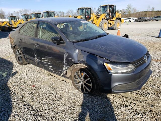 3VW2K7AJ7EM328567 - 2014 VOLKSWAGEN JETTA BASE 灰色 照片 4