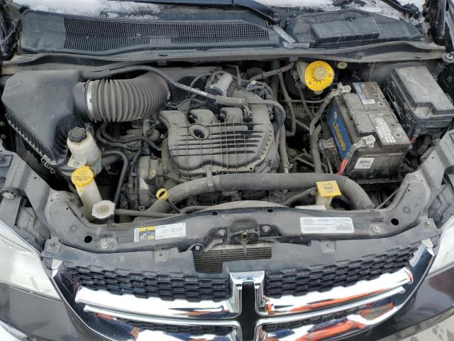 2C4RDGCG2KR716906 - 2019 DODGE GRAND CARA SXT BLACK photo 11