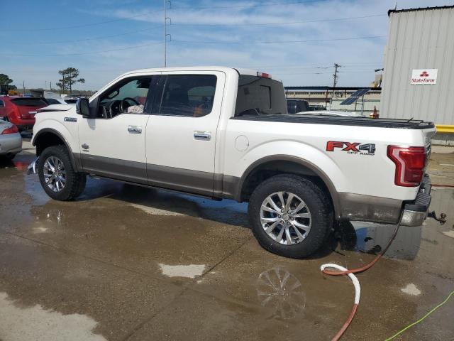 1FTEW1EG6FFB19810 - 2015 FORD F150 SUPERCREW WHITE photo 2