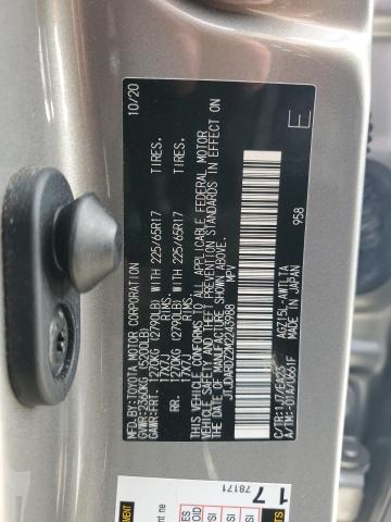 JTJDARDZ2M2243988 - 2021 LEXUS NX 300 BASE ვერცხლისფერი ფოტო 13