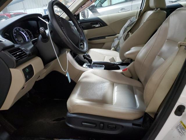 1HGCR3F88DA005112 - 2013 HONDA ACCORD EXL WHITE photo 7