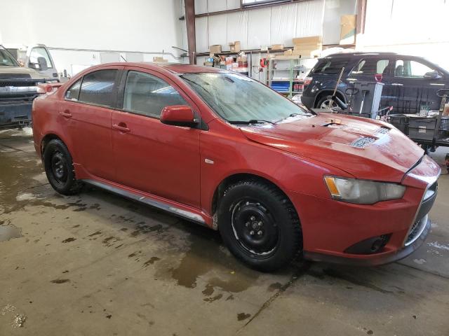 JA32V6FV9DU606166 - 2013 MITSUBISHI LANCER RALLIART RED photo 4