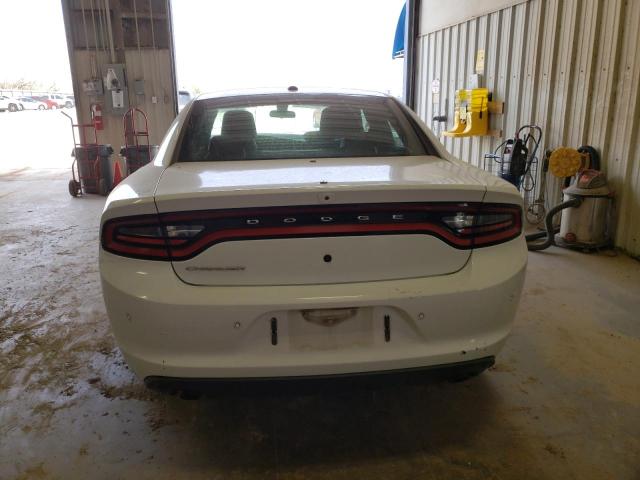 2C3CDXAT1KH582888 - 2019 DODGE CHARGER POLICE WHITE photo 6