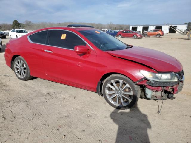 1HGCT2B84EA005918 - 2014 HONDA ACCORD EXL RED photo 4