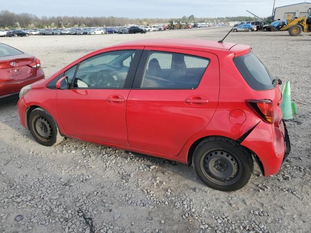 VNKKTUD39FA027302 - 2015 TOYOTA YARIS RED photo 2