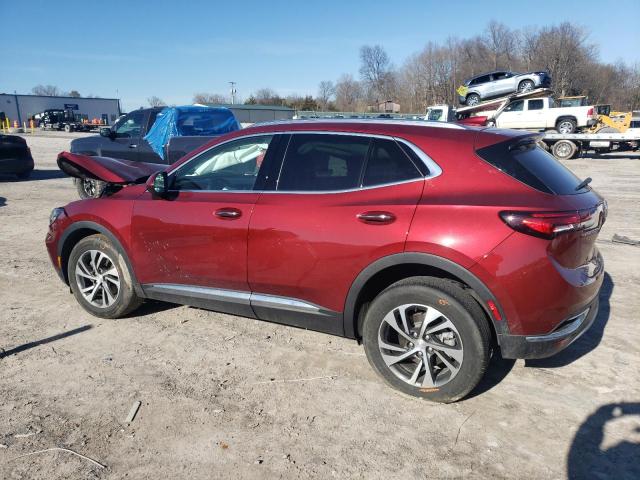 LRBFZNR41MD134077 - 2021 BUICK ENVISION ESSENCE Կարմիր լուսանկար 2