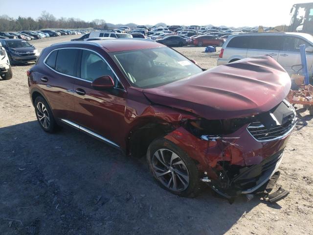 LRBFZNR41MD134077 - 2021 BUICK ENVISION ESSENCE Կարմիր լուսանկար 4