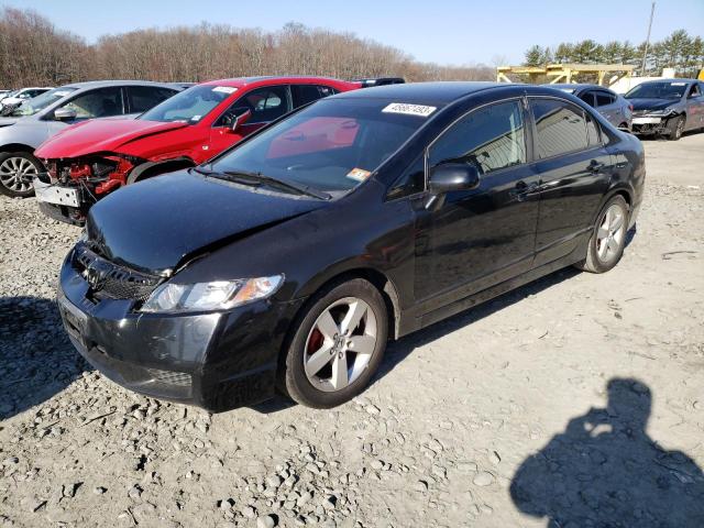 2HGFA1F69BH531383 - 2011 HONDA CIVIC LX-S Սև լուսանկար 1
