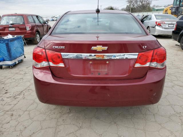 1G1PE5SB8F7297636 - 2015 CHEVROLET CRUZE LT RED photo 6