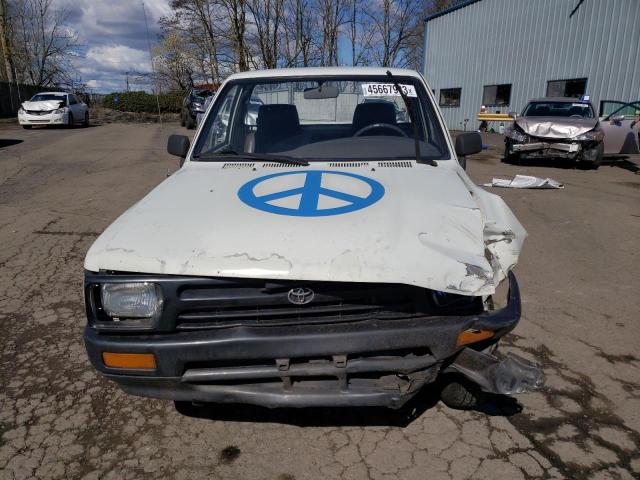 JT4RN81A3P5168081 - 1993 TOYOTA PICKUP 1/2 TON SHORT WHEELBASE WHITE photo 5