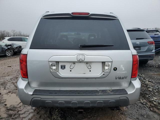 2HKYF18425H540880 - 2005 HONDA PILOT EX SILVER photo 6