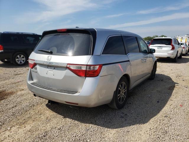 5FNRL5H60BB084250 - 2011 HONDA ODYSSEY EXL SILVER photo 3