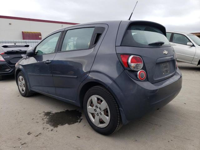 1G1JA6SH9D4100113 - 2013 CHEVROLET SONIC LS GRAY photo 2