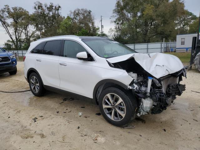 5XYPH4A55KG460924 - 2019 KIA SORENTO EX WHITE photo 4